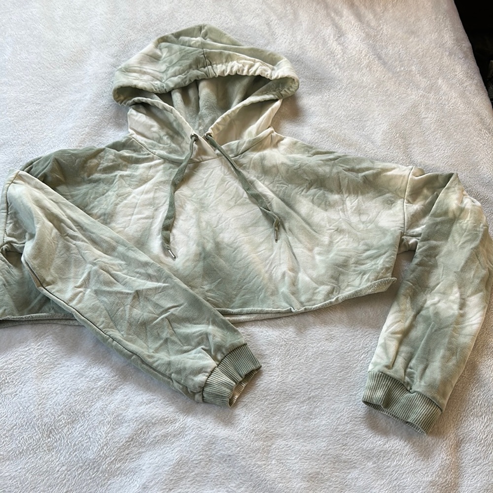 American Eagle crop hoodie